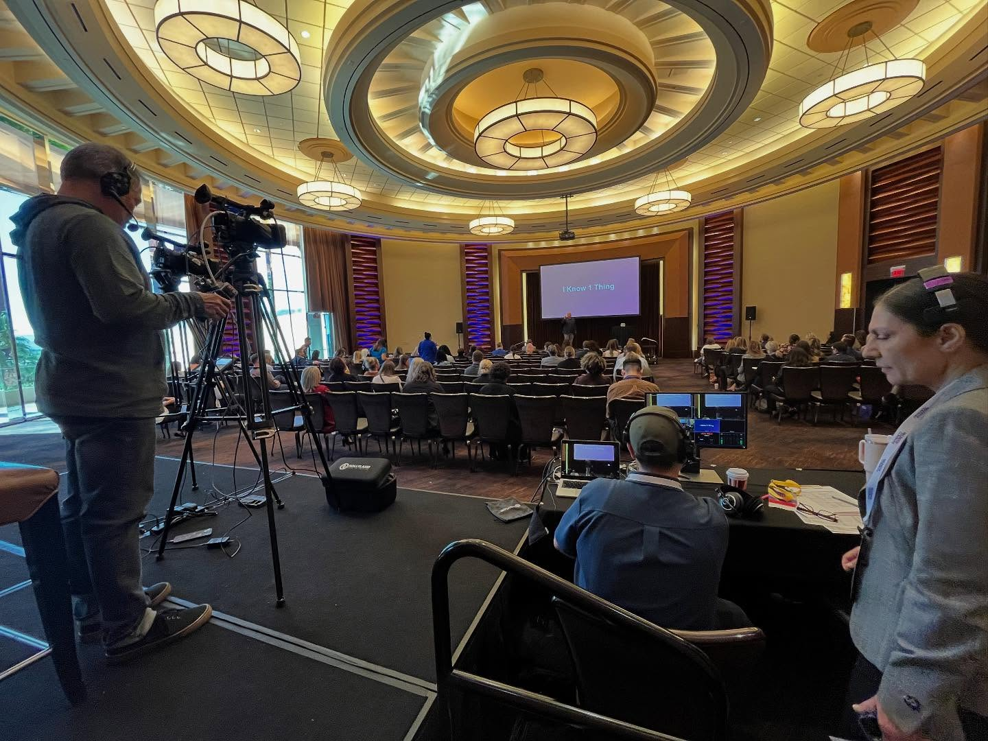 Sacramento Audio Visual corporate conference AV setup