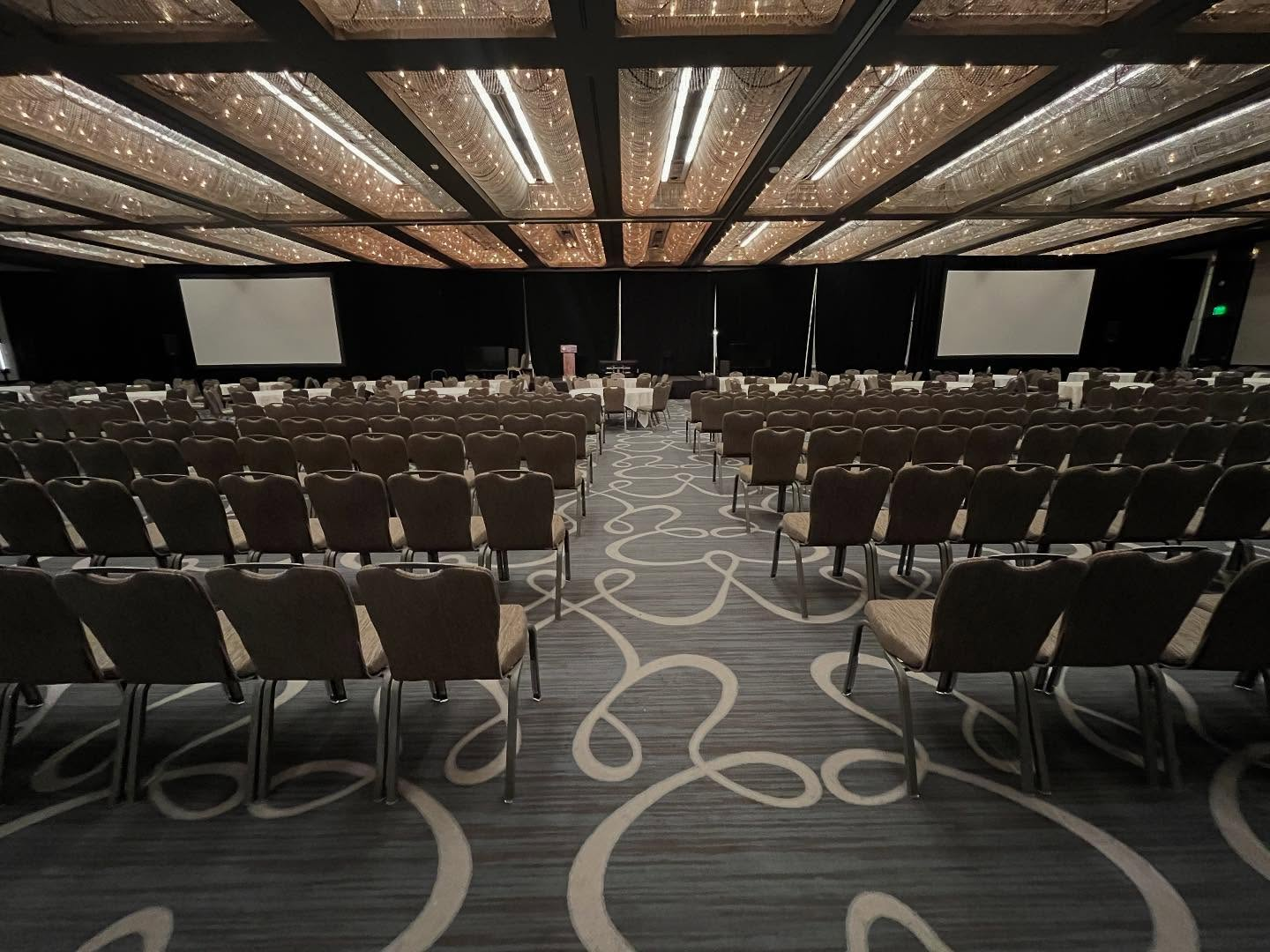 Sacramento Audio Visual corporate conference AV setup
